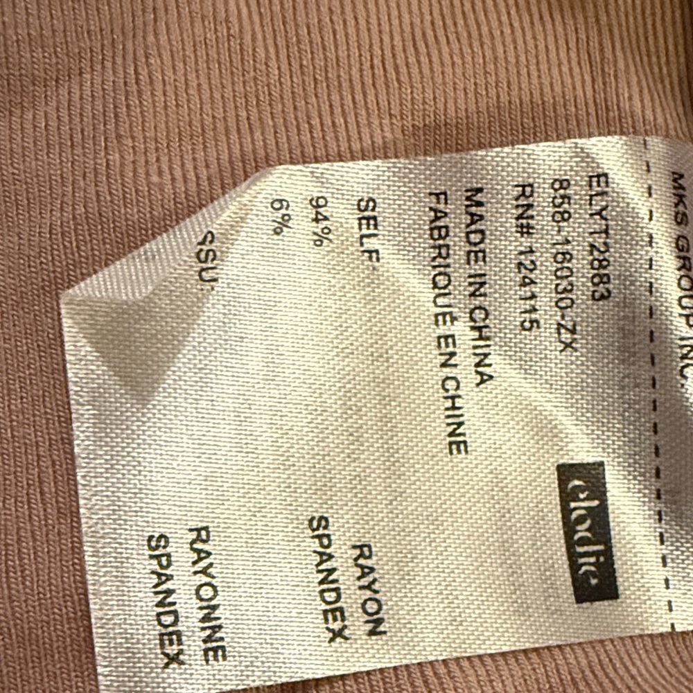 Elodie Blush Crossover Blouse - Picture 4 of 4
